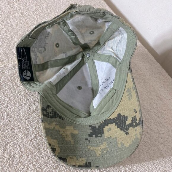 Blackstone Green Black Pixelated Camo Ripstop Hat - Picture 6 of 9